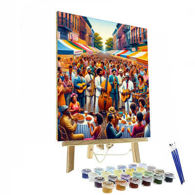 Harlem Renaissance Festival - United States Painting By Numbers Kit