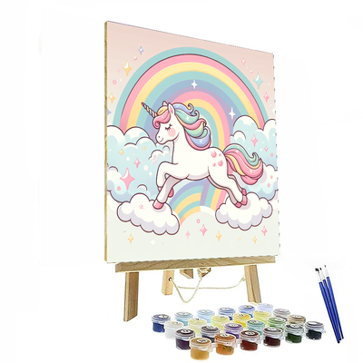 Mystical Unicorn World Paint By Number