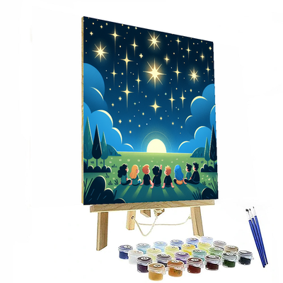 Starlit Adventure Painting Number Kit