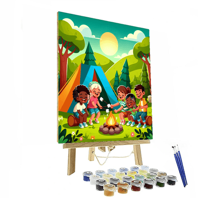 Outdoor Adventure Number Painting