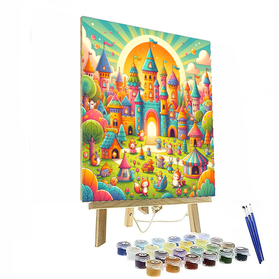 Fantasy Fairy Tale Kingdom Paint By Numbers Kits