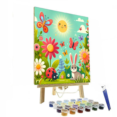 Joyful Garden Of Critters DIY Paint By Numbers