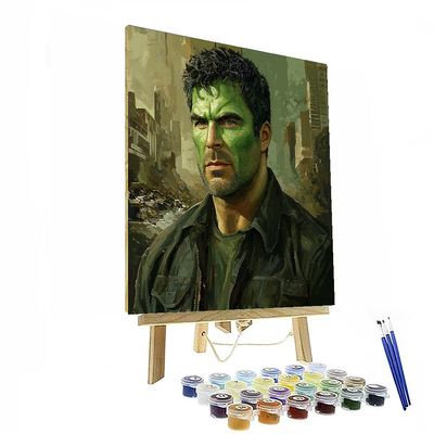 Mark Ruffalo: The Gentle Giant Of Gamma Green Painting Number Kit