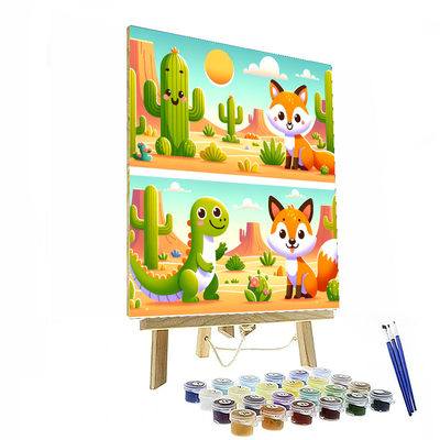 Adventure In The Desert Painting By Numbers Kit