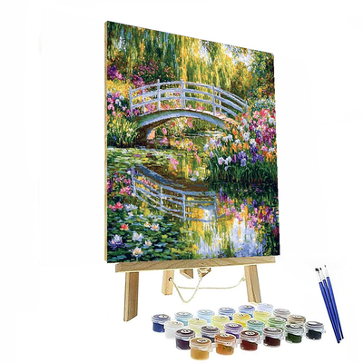 Monet's Garden At Giverny - France Numbered Painting Kits