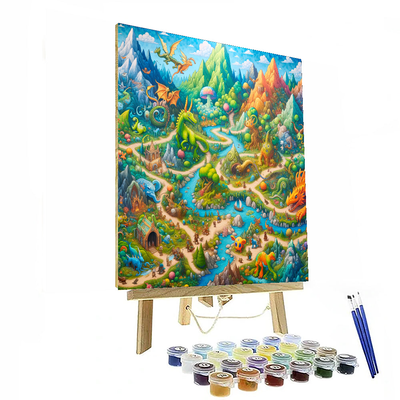 Epic Adventure Map Paint By Numbers Kits