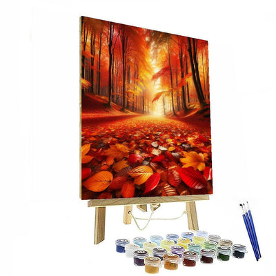 Timeless Autumn Splendor Painting Number Kit