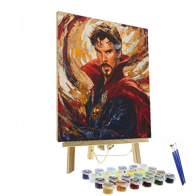 Benedict Cumberbatch: Mastering The Mystic Of Doctor Strange Paint By Numbers