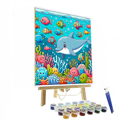 Underwater Fantasies DIY Paint By Numbers