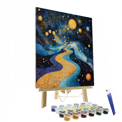 Salvador Dalí Inspired Celestial Visions  Painting By Numbers Kit