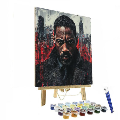 Idris Elba: Grit And Intellect In Luther Paint By Color