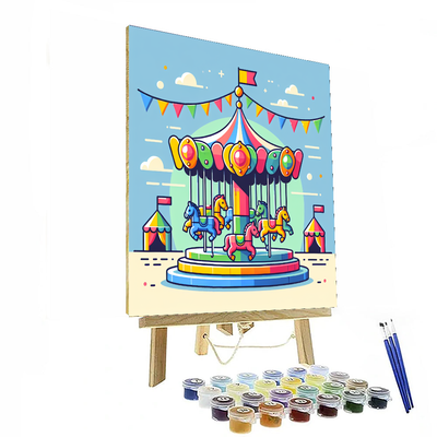 Fanciful Fairgrounds Paint By Numbers Kits