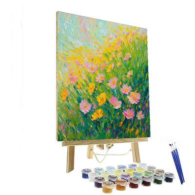 Claude Monet Inspired Summer Breeze  Painting By Numbers Kit