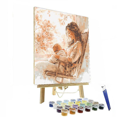 Cradled In Mother’s Love Painting Number Kit