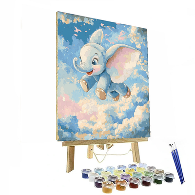 Dumbo's Soaring Flight - Disney Inspired Paint By Number