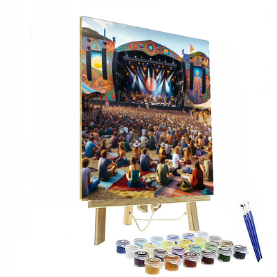 Bonnaroo Music And Arts Festival Painting Number Kit