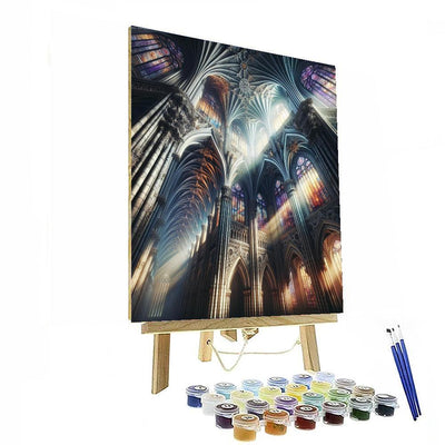 Gothic Cathedral Mystique Numbered Painting Kits