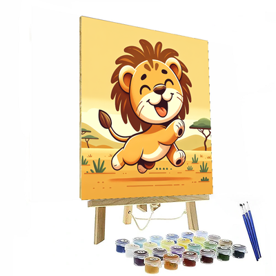 Safari Adventure Journey Paint By Numbers Art