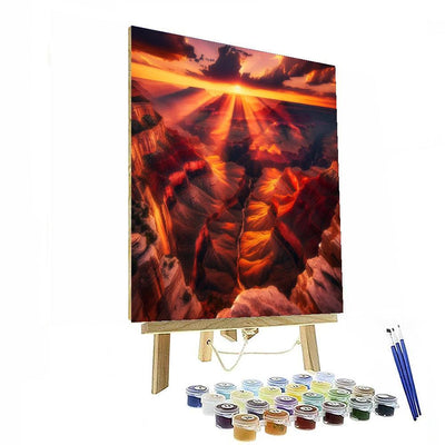 Grand Canyon Splendor Numbered Painting Kits