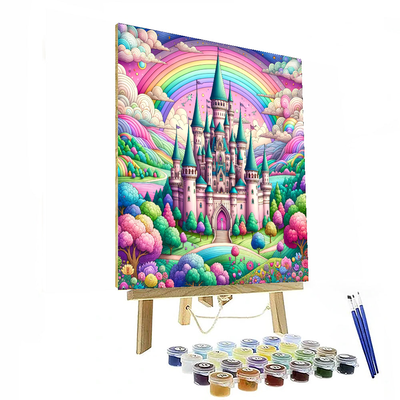 Fantasy Castle Dreamscape Paint By Number