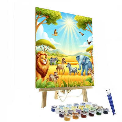 Wondrous Safari Adventure DIY Paint By Numbers