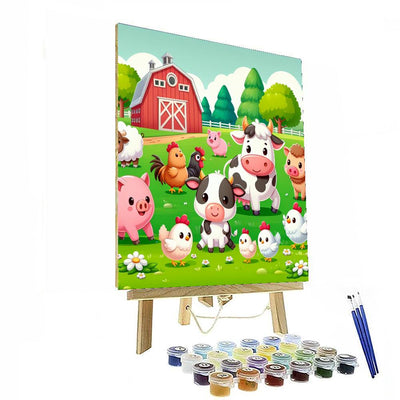 Wonderful Farm Life Numbered Painting Kits