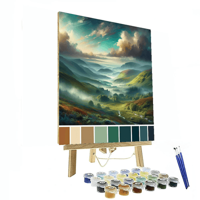 Scottish Highlands Majesty Numbered Painting Kits