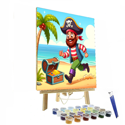 Seaside Treasure Quest DIY Paint By Numbers