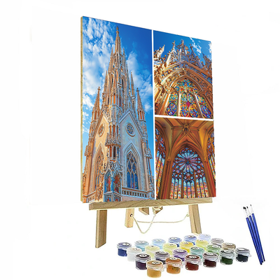 Sagrada Familia - Barcelona Numbered Painting Kits