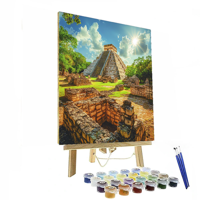 Chichen Itza - Mexico DIY Paint By Numbers