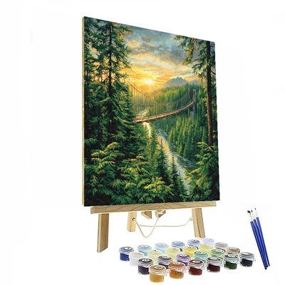 Capilano Suspension Bridge Park - Canada Numbered Painting Kits