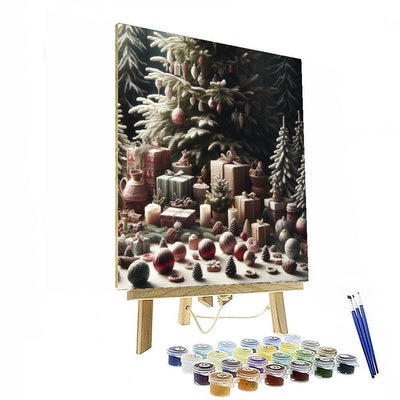 Festive Nordic Christmas Numbered Painting Kits