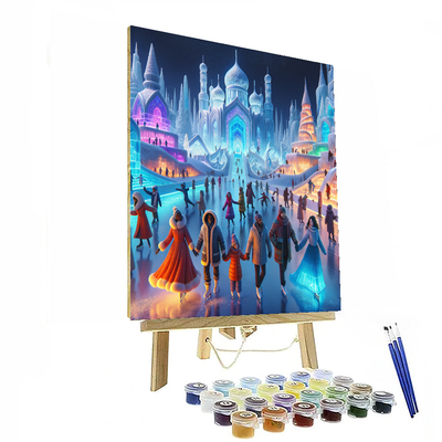 Snow And Ice Festival - Harbin, China Paint By Numbers Kits