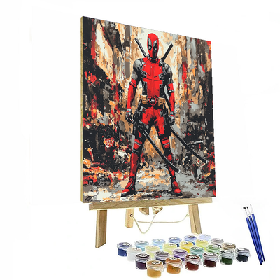 Ryan Reynolds: The Merc With A Mastery Of Mayhem Paint By Numbers Kits