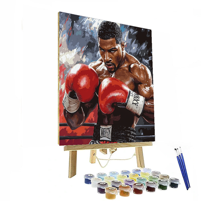 Michael B. Jordan: Creed's Determined Heartbeat Paint By Number