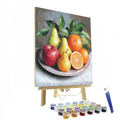 Giorgio Morandi Inspired Fruity Delight  Numbered Painting Kits