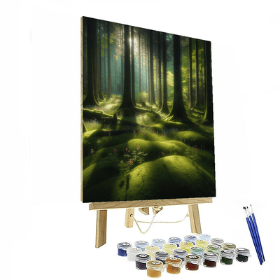 Secluded Forest Haven Paint By Numbers