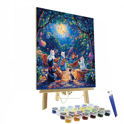 The Aristocats' Musical Night - Disney Inspired Paint By Numbers