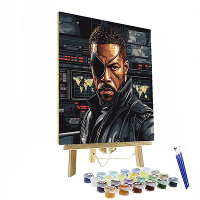 Samuel L. Jackson: The Voice Of Fury And Power Numbered Painting Kits