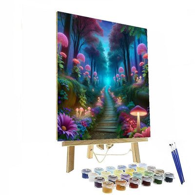 Fantasy Forest Path Numbered Painting Kits