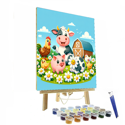 Sunny Farm Adventures Paint By Numbers Kits