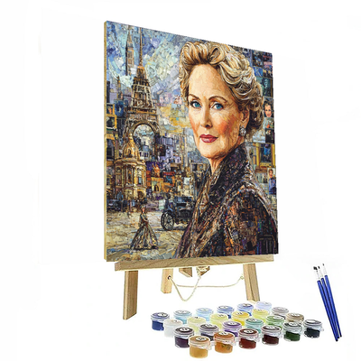 Meryl Streep: The Chameleon's Artistry In Hollywood Painting Number Kit