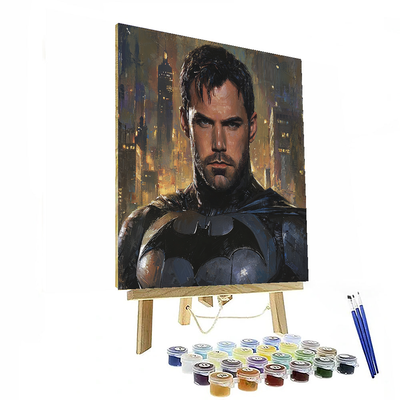 Ben Affleck: The Dark Knight's Resilient Advocate Painting By Numbers Kit