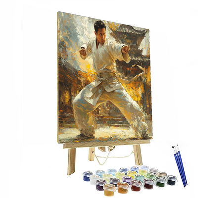 Donnie Yen: Martial Arts Marvel In Action Paint By Number