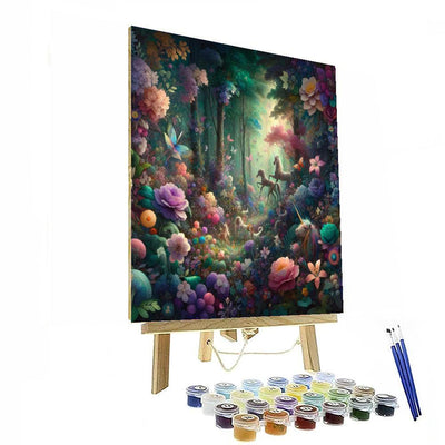 Fantasy Forest Journey Painting Number Kit