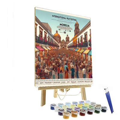 Festival Internacional De Cine De Morelia - Mexico Paint By Color