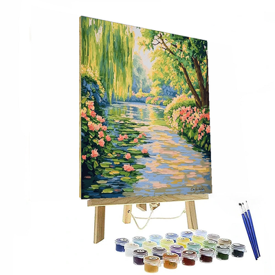 Claude Monet Inspired Nature's Melody  Paint By Numbers Art