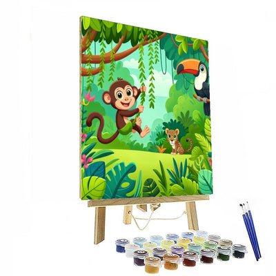 Jungle Adventure Quest DIY Paint By Numbers