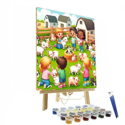 Magical Petting Zoo Paint By Number