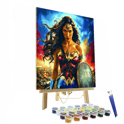 Gal Gadot: The Wonder Of Strength And Grace Paint By Numbers Kits